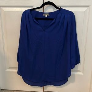 Blue Quarter sleeve blouse